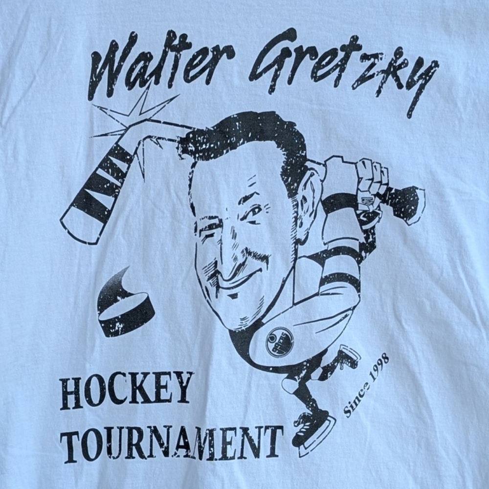 Walter Gretzky Hockey Tournament T-shirt Adult Medium